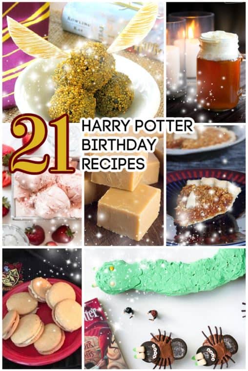 Harry Potter Birthday Recipes